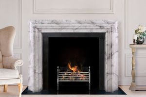 <span class=keywords><strong>Cheminée</strong></span> en Marbre Moderne sculptée à la Main Style Linéaire <span class=keywords><strong>Insert</strong></span> pour Intérieur Extérieur Villa Décoration Matériau en Pierre Autoportant - Product Image 5