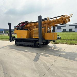 Foreuse rotative diesel sur chenilles haute efficacité SL1000, profondeur 1000m, facile à utiliser pour la construction de puits d'eau - Product Image 6