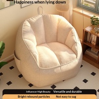 Canapé paresseux A8L pour une personne, style pouf inclinable, design moderne et simple pour petits appartements, balcon, loisirs