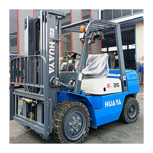 HUAYAフォークリフトディーゼル2トン3トン5トンリチウム電池電動フォークリフトマテリアルハンドリング機器フォークリフト - Product Image 3