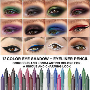 2023 nouveau Logo personnalisé Eye Liner Gel stylo coloré crémeux longue durée étanche anti-taches étiquette privée Gel Eye Liner <span class=keywords><strong>crayon</strong></span> - Product Image 4