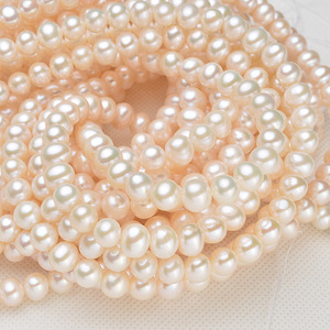 Collier de perles de Tilian blanches Xiang Jewelry BXL107-189, qualité AAA, 8-9 mm, perles d'eau douce baroques semi-finies, perles en vrac - Product Image 2