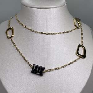 สร้อยคอแฟชั่น CL70094 แบบเลเยอร์ อุปกรณ์เสริมที่หรูหราและมีสไตล์ - Product Image 1