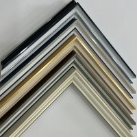 Bingkai foto plastik PS High-End mewah, lampu Modern ramah lingkungan busa kepadatan tinggi ramah lingkungan