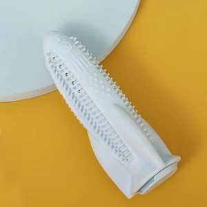 Jouet à mâcher interactif de luxe en silicone pour chien, brosse à dents, jouet de nettoyage des dents pour animaux de compagnie, durable, anti-fuite, pour aliments, vente en gros - Product Image 3