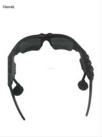 Lunettes de moto sans fil Bluetooth pour hommes HX Factory avec protection anti-lumière bleue, casque pour appels téléphoniques et musique, protection UV