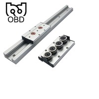 Rail de guidage linéaire prix usine Sgr15 bloc de glissière linéaire de rail linéaire pour guide interne et externe à Double axe CNC