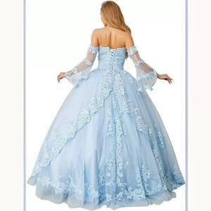 Nouvelle Robe de Soirée Vintage Rétro Longue à Épaules Dénudées avec <span class=keywords><strong>Voile</strong></span> Léger <span class=keywords><strong>pour</strong></span> Fête, Mariage, Voyage - Product Image 5