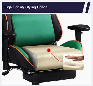 Sillas de Juego Más Vendidas en Europa y América, Sillas de Computadora de Alta Calidad, Sillas de Juego de Cuero con Reposapiés - Product Image 6