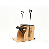 Chaise de Pilates en chêne de haute qualité certifiée CE, chaise de Pilates Wunda personnalisée pour les studios de yoga