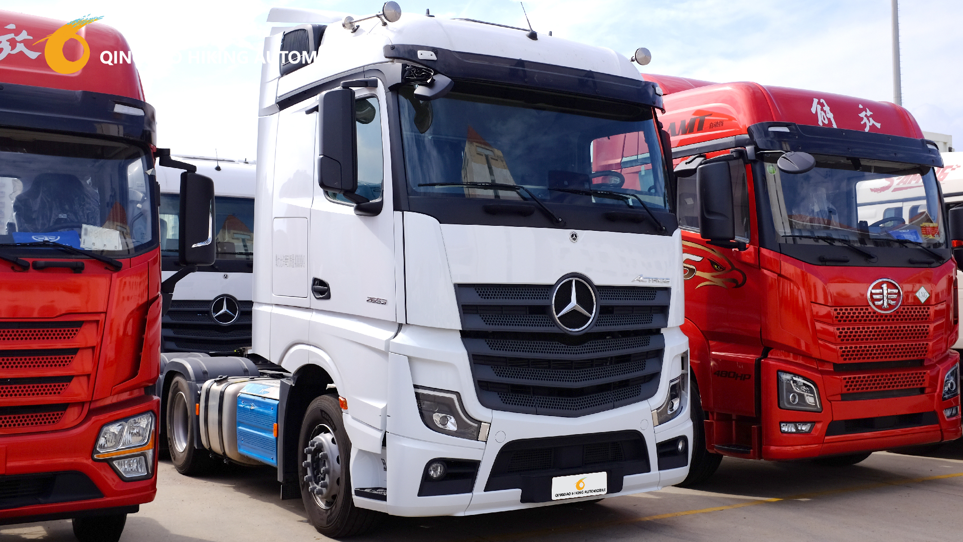 Mercedes-Ｂenz  ACTROS 2022 Mercedes-Benz ACTROS 1845 LS Tractor Truck - Interior