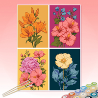 Kits de peinture par numéros DIY personnalisables, ensemble de peinture à l'huile non personnalisé pour adultes, enfants et débutants, livraison directe