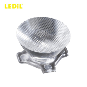 Ledils CA11266_HEIDI-O Lentille LED ovale 21,6 mm 14×47 degrés en PMMA avec ruban adhésif PU pour éclairage mural - Product Image 1