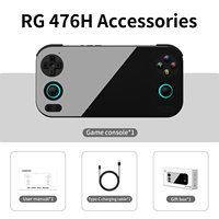 Système Android 13 Lecteur de jeu portable Anbernic RG476H OCA Lamination complète Écran tactile Jeu Arcade Support Jeux Android PS2