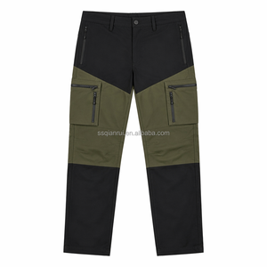 <span class=keywords><strong>Pantalones</strong></span> de Senderismo para <span class=keywords><strong>Hombre</strong></span> de Secado Rápido, Impermeables, Elásticos, para Actividades al Aire Libre, Camping, Montañismo, Pesca, con Cremallera Resistente a Desgarros - Product Image 2