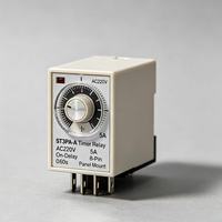 Relais temporisé de mise sous tension GRT8-AB AC/DC, 0-60 secondes, 8 broches, 16A AC250V, contact 5A