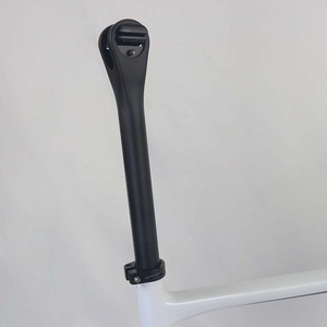 Neuester 700C Cyclocross <span class=keywords><strong>Gravel</strong></span> Fahrradrahmen, Vollcarbon, für Steckachse 100*12/142*12 mit Innenverlegten Zügen - Product Image 5