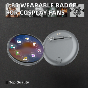 Temporizador Inteligente con Pantalla Táctil OLED de 1.85 Pulgadas, Diseño Giratorio, Recargable por USB, Cuerpo de Plástico para Insignia Electrónica Portátil - Product Image 2