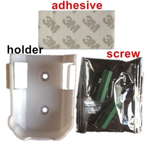 Supports de télécommande muraux personnalisés pour <span class=keywords><strong>Samsung</strong></span> LG Nouveau support de commande en plastique ABS pour lits d'hôpital avec adhésif à vis - Product Image 4