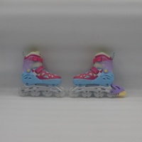 Patins à roulettes rapides à 4 roues avec roulements ABEC-7, en PU léger et respirant pour usage extérieur