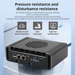Công nghiệp Mini PC 4300U 4600U I7 i5 4th Intel Core Windows máy chủ công nghiệp không quạt ai cạnh chống bụi SSD DDR4 AU cắm New <span class=keywords><strong>DDR3</strong></span> - Product Image 2