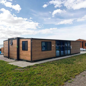 Ready Made 40 Ft 30FT 20 Ft prefabbricato contenitore di lusso Mobile espandibile casa prefabbricata <span class=keywords><strong>struttura</strong></span> <span class=keywords><strong>in</strong></span> <span class=keywords><strong>acciaio</strong></span> casa portatile - Product Image 1