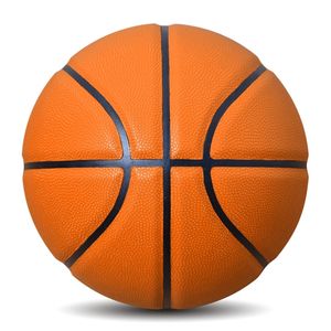 Logo personalizzato di alta qualità dimensione 5 6 7 fabbricazione materiale PU personalizzato allenamento arancione palla da basket - Product Image 3