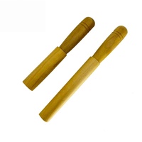 Sifflet de signalisation GANYU en bois de haute qualité pour la survie en extérieur, un seul ton, équipement de pêche portable 26x3cm/20x3cm