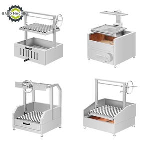 Parrilla <span class=keywords><strong>Argentina</strong></span> Santa <span class=keywords><strong>Maria</strong></span> de Acero Inoxidable con Ladrillos Refractarios, Nuevo Diseño, para Restaurantes, Uso Interior y Exterior - Product Image 5