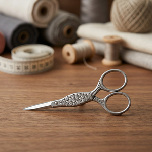 ASAP Ciseaux de haute qualité à pointe fine pour cuticules et ongles, style poisson, pour toilettage et coupe des sourcils longs indésirables - Product Image 2