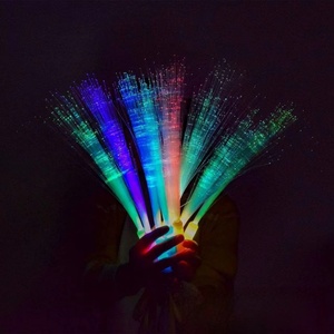 Colorful Changing <b>Light</b> Stick <b>LED</b> Glow Stick Concert Fiber Optic Fiber Rod <b>Bar</b> Party Wedding Festival Concert Atmosphere Props - Product Image 4