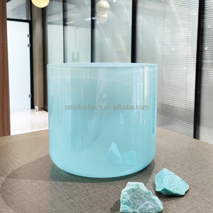 ขันคริสตัลใสสำหรับทำสมาธิ ซันตาสติ  ควอตซ์สีน้ำเงิน สำหรับโยคะและการบำบัด ความถี่ 432Hz/440Hz - Product Image 6