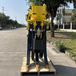 Grappin hydraulique rotatif pour excavatrice, bois, acier de rebut, pierre, bois, 12 tonnes, 13 tonnes, 15 tonnes - Product Image 3