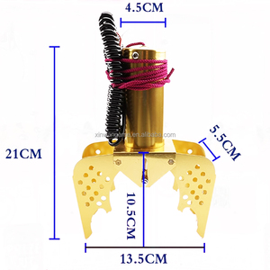 Machine à griffes géante XXXL en acier inoxydable pour jeux d'arcade, avec ressort hélicoïdal, pinces, pour bonbons, pièces de monnaie, et machines à prix fou pour poupées - Product Image 3