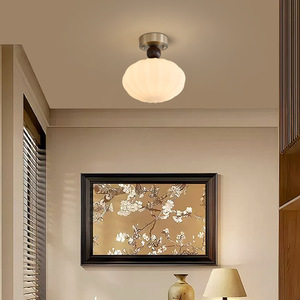 Lumière <span class=keywords><strong>de</strong></span> couloir médiévale, style Bauhaus, plafond <span class=keywords><strong>de</strong></span> balcon en bois français, entrée du hall d'entrée, aspiration - Product Image 2