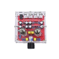 #53190 XH-A201 HiFi 6J1 Classe a Préamplificateur à tubes biliaires Modules électroniques avec châssis en acrylique et carte finie
