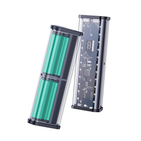 Nueva llegada 6 18650 batería PD22.5W caja de Banco de energía Dual USB 12000mAh carga rápida con pantalla LED para regalos