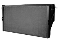 Système de sonorisation professionnel IPALED AK-208A + AK-208S, double enceinte passive à ligne acoustique de 8 pouces en néodyme avec caisson de basses de 18 pouces