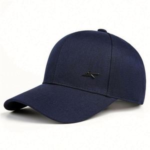 Wholesale Older <b>Men</b> Custom Logo Sun Protection Cotton Polyester 6 Panel <b>Baseball</b> <b>Cap</b> for <b>Men</b> - Product Image 2