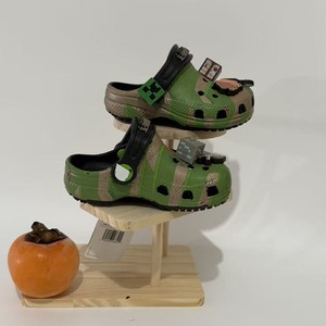 Sandalias Deportivas Ligeras y Duraderas con Estampado de Cocodrilo Estilo <span class=keywords><strong>Minecraft</strong></span>, Punta Cerrada y Perforada, para Playa, Natación y Agua - Product Image 3