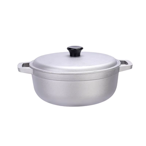 Offre Spéciale 3 pièces en aluminium moulé sous pression batterie de cuisine 24/28/<span class=keywords><strong>32</strong></span> <span class=keywords><strong>cm</strong></span> casseroles poignées en acier inoxydable verre à fond d'induction - Product Image 2