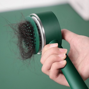 Peine de masaje con bolsa de aire para limpiar el <span class=keywords><strong>cabello</strong></span> con un clic, <span class=keywords><strong>cepillo</strong></span> de pelo autolimpiante para mujeres, <span class=keywords><strong>cepillo</strong></span> de pelo desenredante de una tecla - Product Image 5