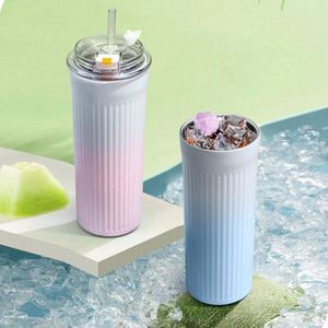 Custom 500ml <b>Double</b> <b>Wall</b> Vacuum Insulated Stainless Steel Eco-Friendly Travel Mug with for and Flower Design - Product Image 2