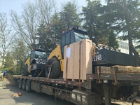 Compacteur vibratoire de 14 tonnes LT214B, rouleau compresseur vibratoire mécanique à tambour unique avec kit de coque de pied de biche