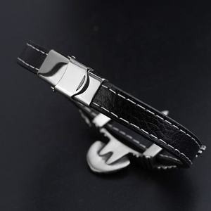 Pulseras de Cuero con Diseño de Águila, Joyería para Hombre, Acero Inoxidable, Regalos, Estilo Europeo y Americano, Brazalete en Oferta - Product Image 3