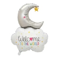 Ballons en aluminium pour gâteaux d'anniversaire, crèmes glacées, cupcakes, nuages, licornes, lapins – Nouveaux designs en gros pour la décoration de fêtes