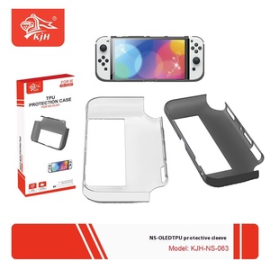 Tout nouveau pour Nintendo pour <span class=keywords><strong>Switch</strong></span> <span class=keywords><strong>OLED</strong></span> ensemble de <span class=keywords><strong>protection</strong></span> coque en silicone TPU avec pour <span class=keywords><strong>Switch</strong></span> <span class=keywords><strong>OLED</strong></span> Console coque <span class=keywords><strong>Protection</strong></span> contre la lumière mince - Product Image 5