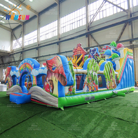 WINSUN Aire de jeux gonflable géante personnalisée, ignifuge, imperméable, sans plomb, en PVC, facile à installer, pour extérieur, thème Fun City