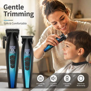 Cortadora de Pelo Profesional <span class=keywords><strong>para</strong></span> Salón, Recortadora de Pelo Inalámbrica <span class=keywords><strong>para</strong></span> <span class=keywords><strong>Hombres</strong></span>, <span class=keywords><strong>para</strong></span> Estilistas y Barberos, Máquina <span class=keywords><strong>para</strong></span> Cortar el Cabello - Product Image 4