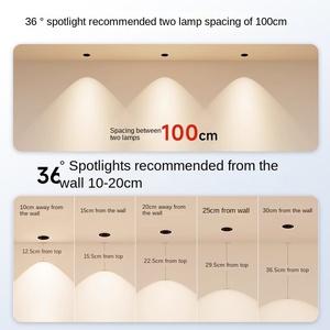 Lumière LED encastrée ronde en aluminium LANBOT, dimmable, IP65, anti-éblouissement profond, ETL, 15W, sans cadre, pour espaces humides, Bridgelux - Product Image 3